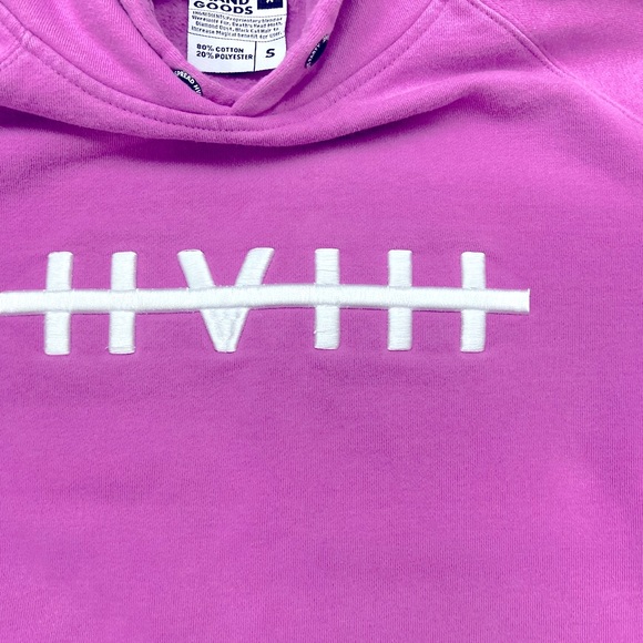 Hviii Brand Goods dark pink hoodie & joggers with olive & pink sweatshirt - Picture 5 of 13